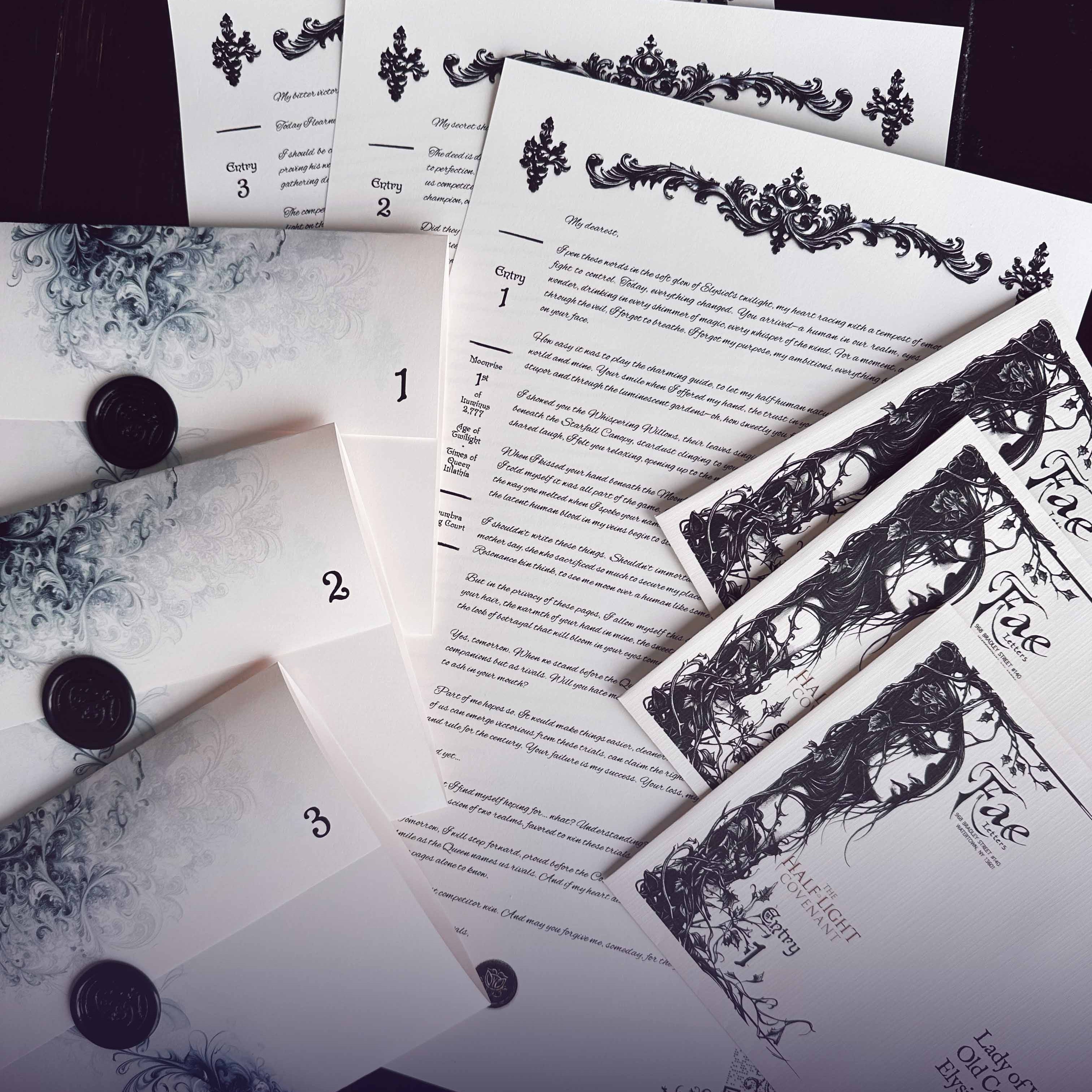 The Half-Light Covenant Letters – Fae Letters