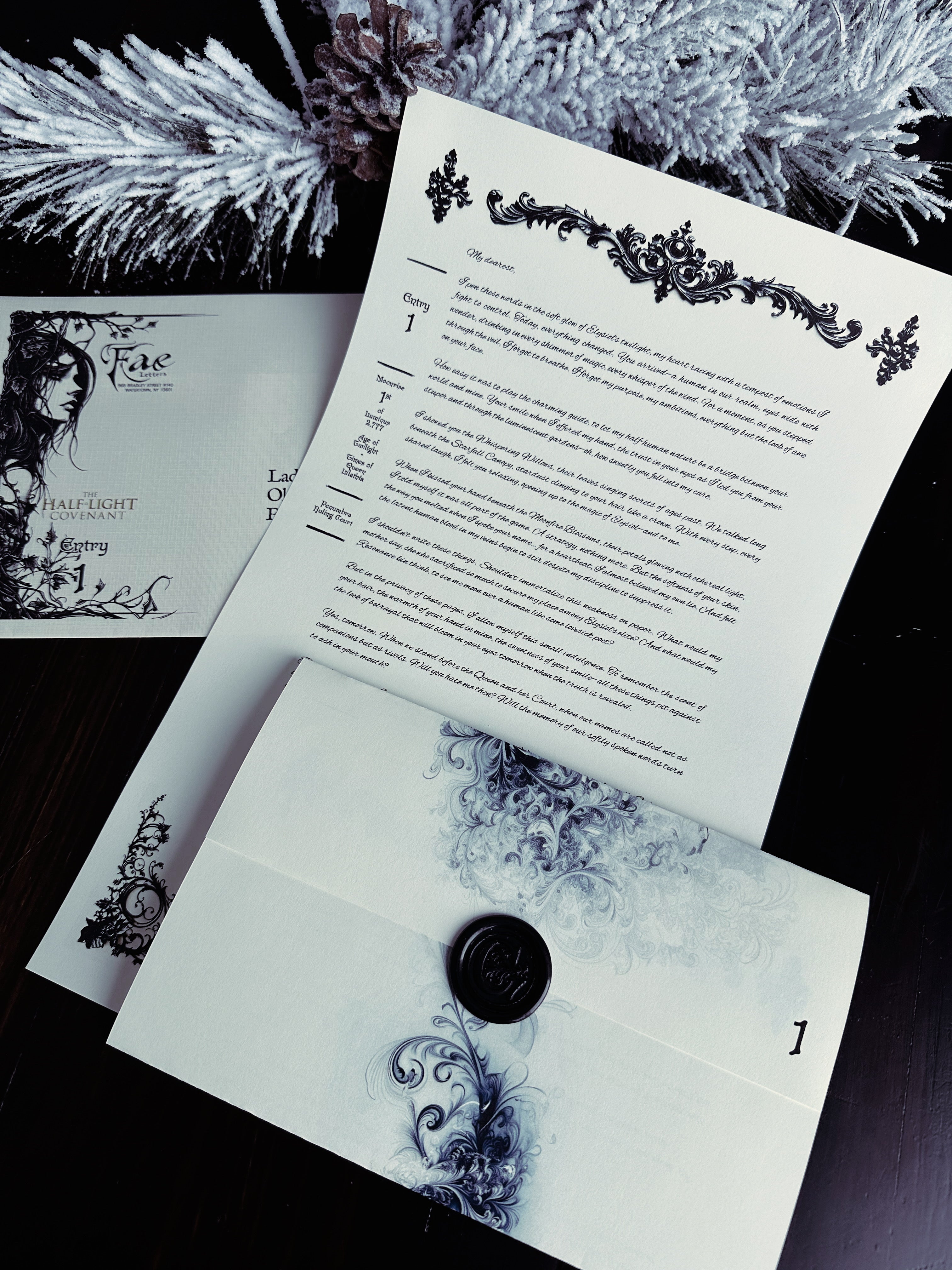 Free Fae Letters Sample — Try the Half-Light Covenant