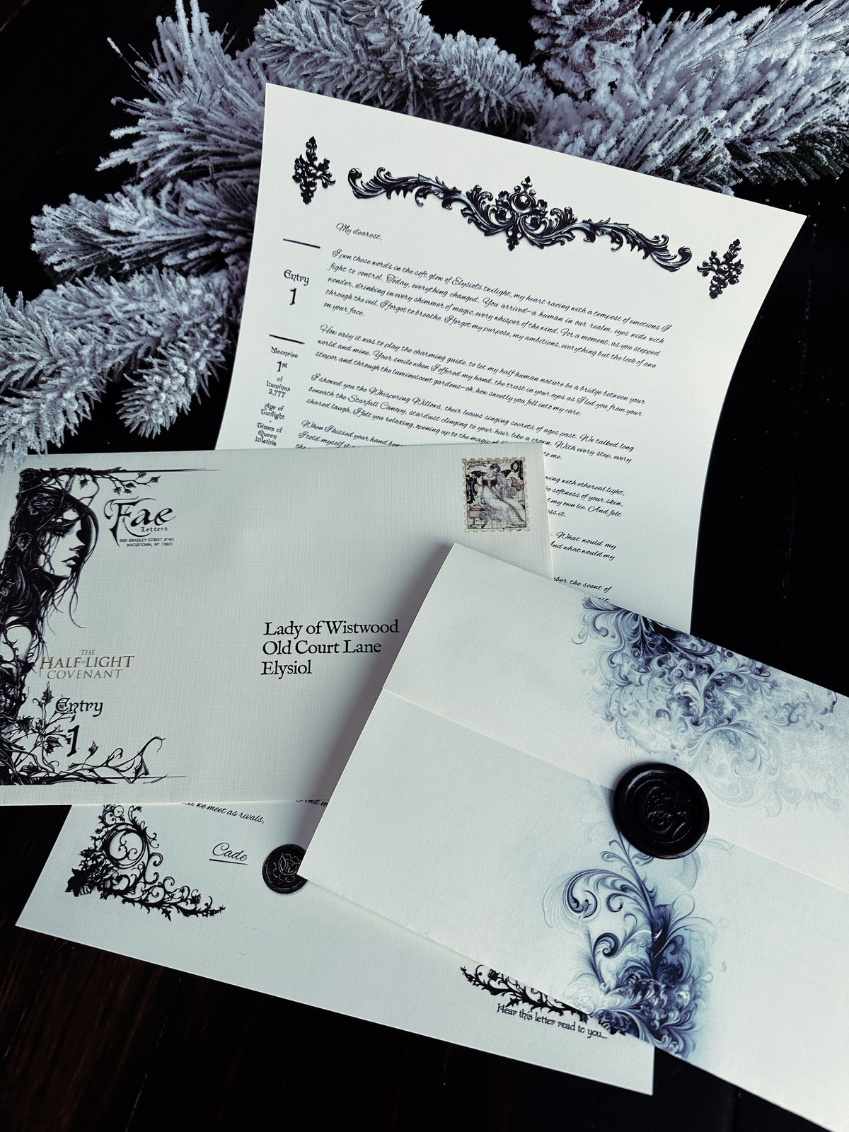 The Half-Light Covenant Letters — Fae Romance Letter Series – Fae Letters